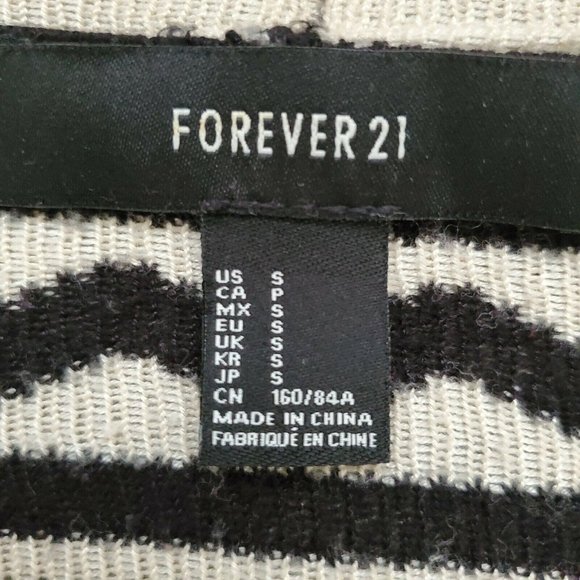 Forever 21 Womens Open Front Kimono Cardigan Small - Picture 5 of 9